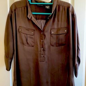Brown tunic shirt